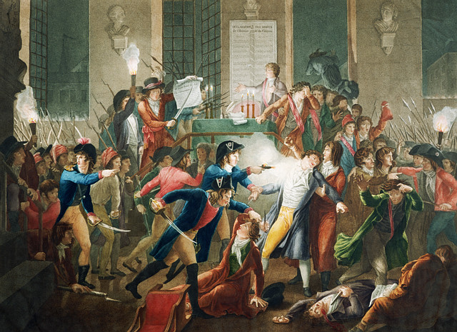 La Nuit du 9 au 10 thermidor an II, Arrestation de Robespierre